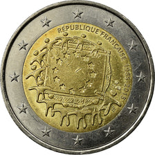 France, 2 Euro, 30 ans du drapeau de l union europeenne, 2015, EF(40-45)