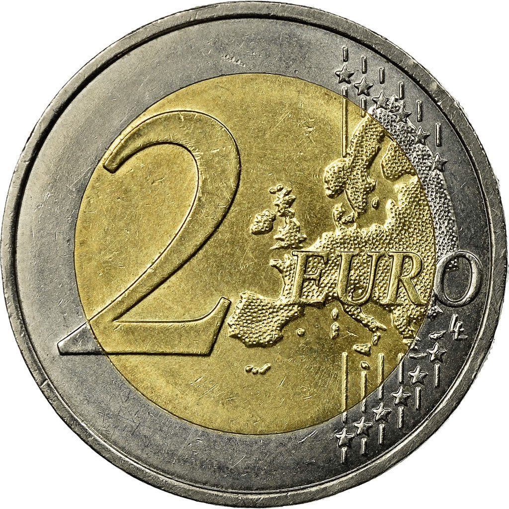 France, 2 Euro, 30 ans du drapeau de l union europeenne, 2015, EF(40-45)