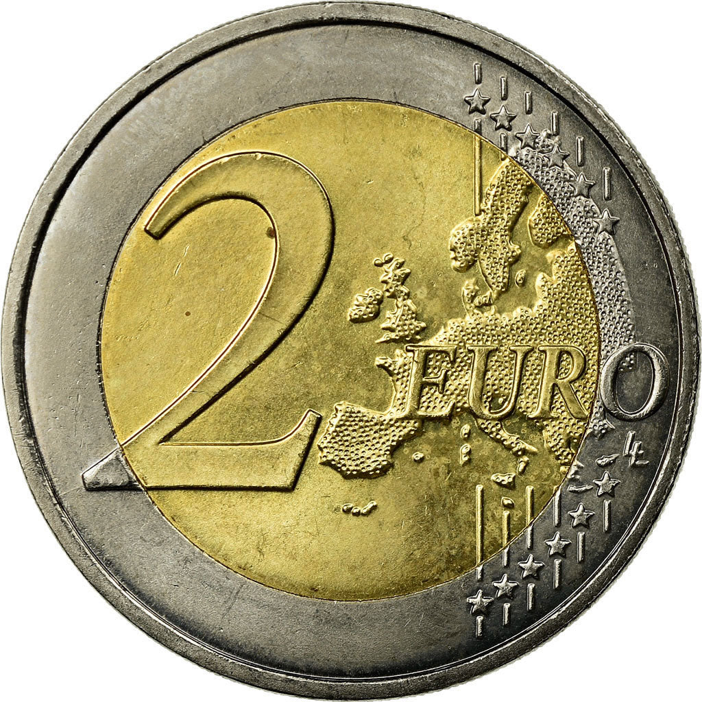 France, 2 Euro, 2007, EF(40-45), Bi-Metallic, Gadoury:9, KM:1460