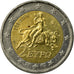 Greece, 2 Euro, 2002, EF(40-45), Bi-Metallic, KM:188
