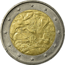 Italy, 2 Euro, Diritti Umani, 2008, EF(40-45), Bi-Metallic