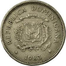 Moneda, República Dominicana, 5 Centavos, 1983, Dominican Republic Mint, MBC
