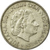 Coin, Netherlands, Juliana, Gulden, 1966, EF(40-45), Silver, KM:184