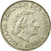 Coin, Netherlands, Juliana, 2-1/2 Gulden, 1963, EF(40-45), Silver, KM:185