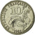 Moneta, Francja, 10 Francs, 1986, Paris, EF(40-45), Nikiel, KM:E132, Gadoury:824