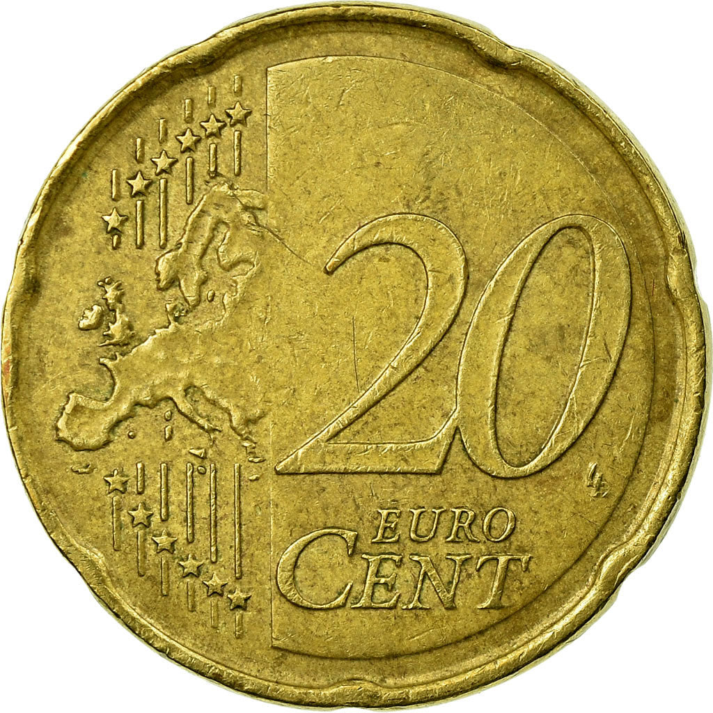 Malta, 20 Euro Cent, 2008, BB, Ottone, KM:129