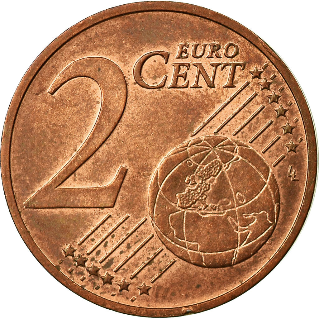 Áustria, 2 Euro Cent, 2013, EF(40-45), Aço Cromado a Cobre