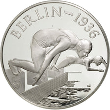 Francia, Medal, French Fifth Republic, Sports & leisure, FDC, Plata