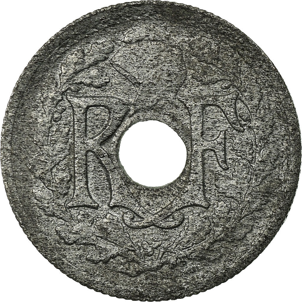 Munten, Frankrijk, Lindauer, 10 Centimes, 1945, FR, Zinc, KM:906.1, Gadoury:292