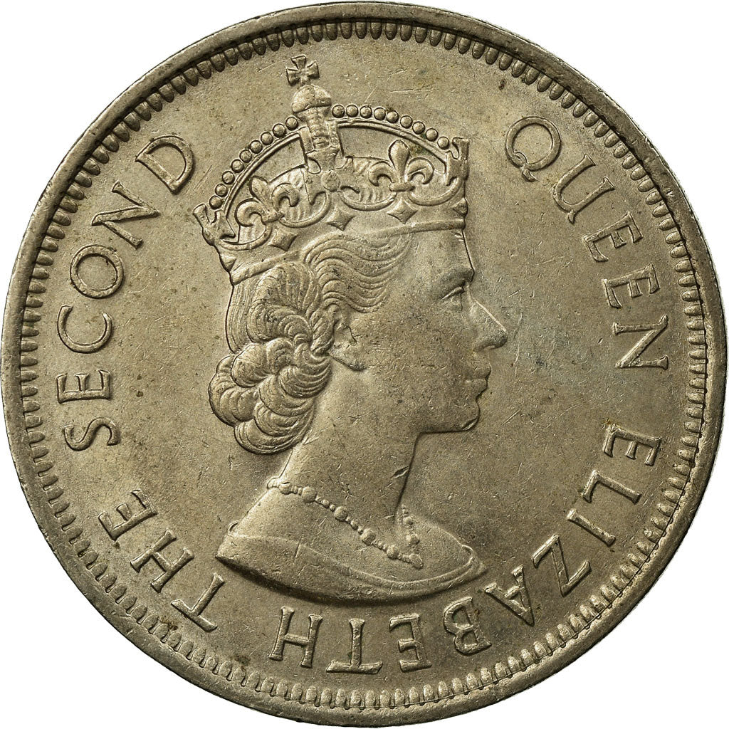 Monnaie, Hong Kong, Elizabeth II, Dollar, 1971, TTB, Copper-nickel, KM:35
