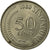 Moeda, Singapura, 50 Cents, 1980, Singapore Mint, EF(40-45), Cobre-níquel, KM:5