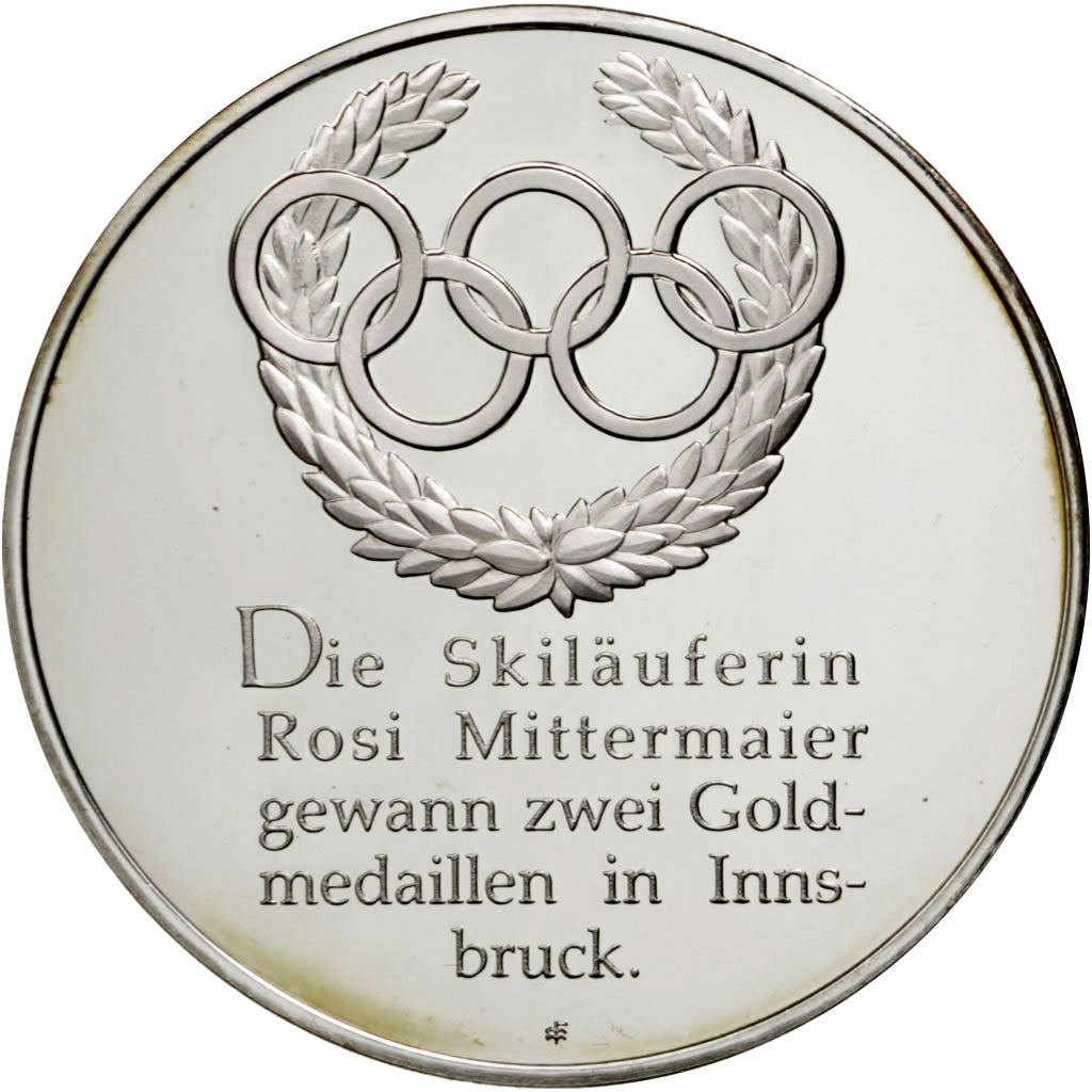 Francia, Medal, French Fifth Republic, Sports & leisure, FDC, Argento