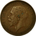 Coin, Great Britain, George V, 1/2 Penny, 1914, EF(40-45), Bronze, KM:809