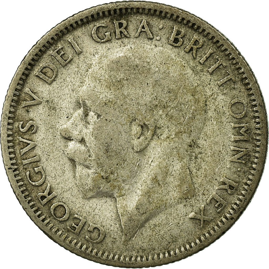 Coin, Great Britain, George V, Shilling, 1932, VF(30-35), Silver, KM:833