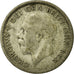 Coin, Great Britain, George V, Shilling, 1932, VF(30-35), Silver, KM:833