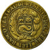 Coin, Peru, 1/2 Sol, 1971, EF(40-45), Brass, KM:247
