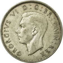 Coin, Great Britain, George VI, Florin, Two Shillings, 1939, EF(40-45), Silver