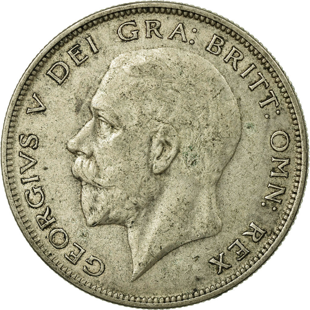 Coin, Great Britain, George V, 1/2 Crown, 1929, EF(40-45), Silver, KM:835