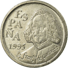 Coin, Spain, Juan Carlos I, 10 Pesetas, 1995, EF(40-45), Copper-nickel, KM:947