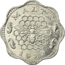 Coin, Malta, 3 Mils, 1972, British Royal Mint, EF(40-45), Aluminum, KM:6