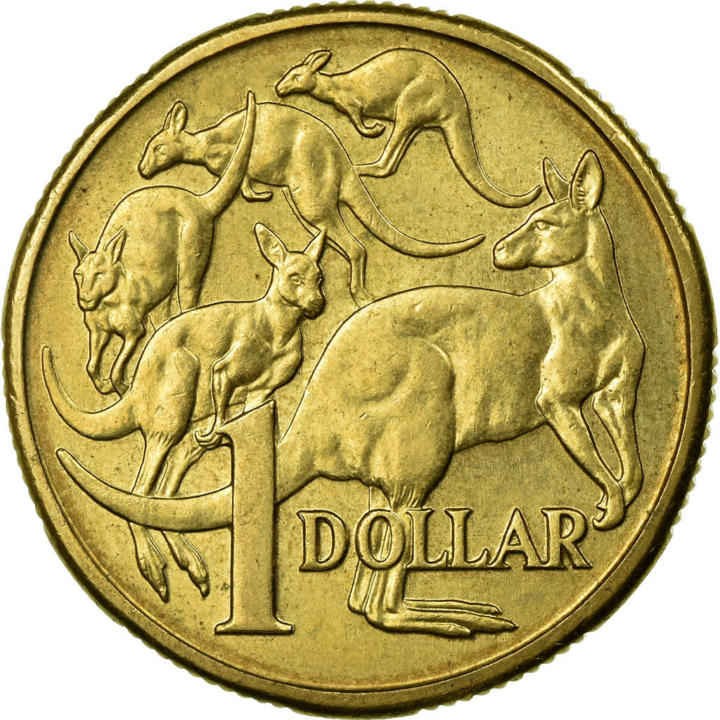 Coin, Australia, Elizabeth II, Dollar, 1985, Royal Australian Mint, EF(40-45)