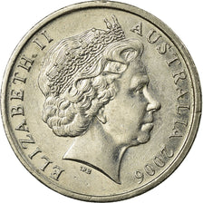 Coin, Australia, Elizabeth II, 10 Cents, 2006, EF(40-45), Copper-nickel, KM:402