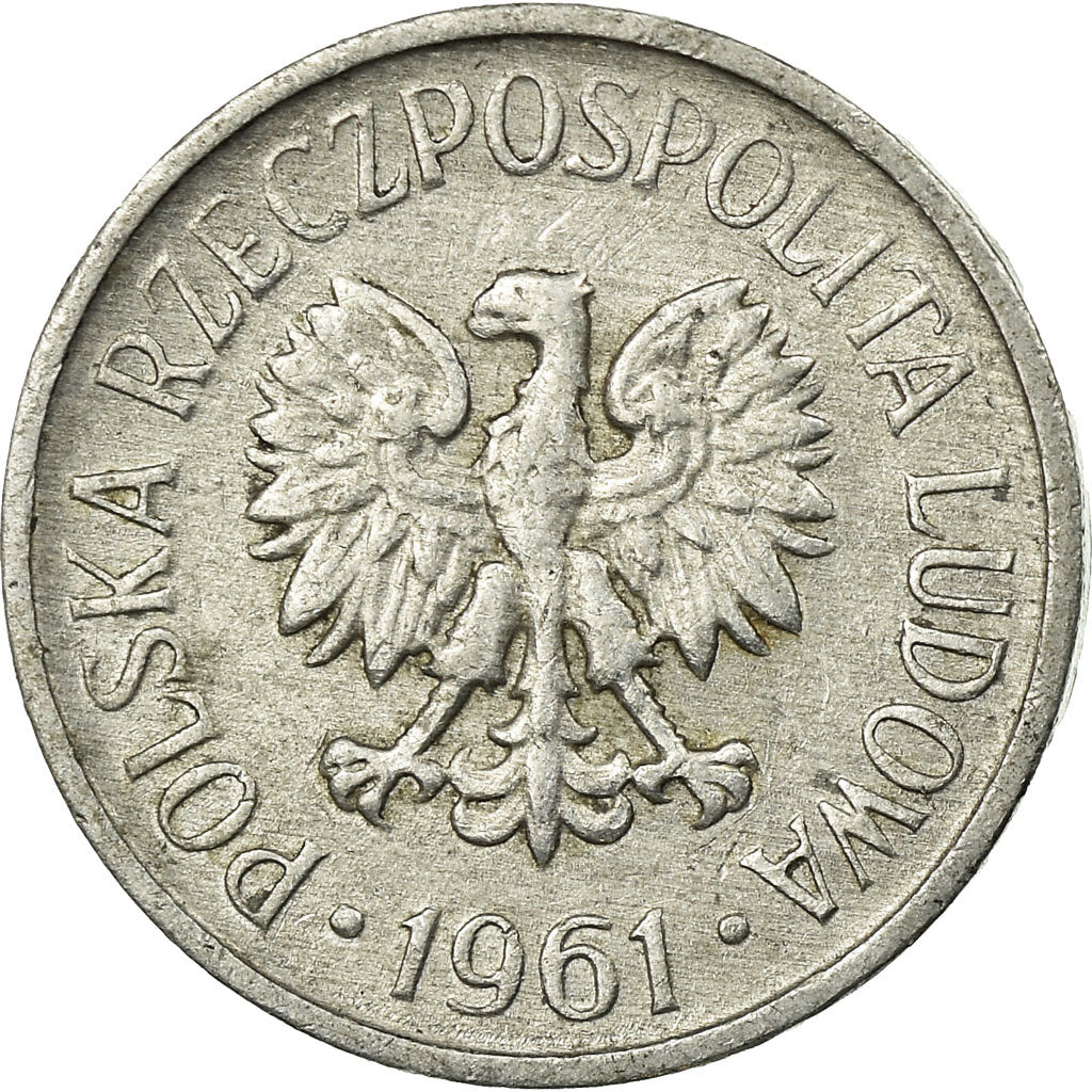 Monnaie, Pologne, 5 Groszy, 1961, Warsaw, TTB, Aluminium, KM:A46