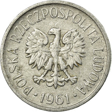 Monnaie, Pologne, 5 Groszy, 1961, Warsaw, TTB, Aluminium, KM:A46