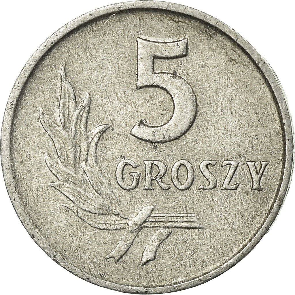 Monnaie, Pologne, 5 Groszy, 1961, Warsaw, TTB, Aluminium, KM:A46