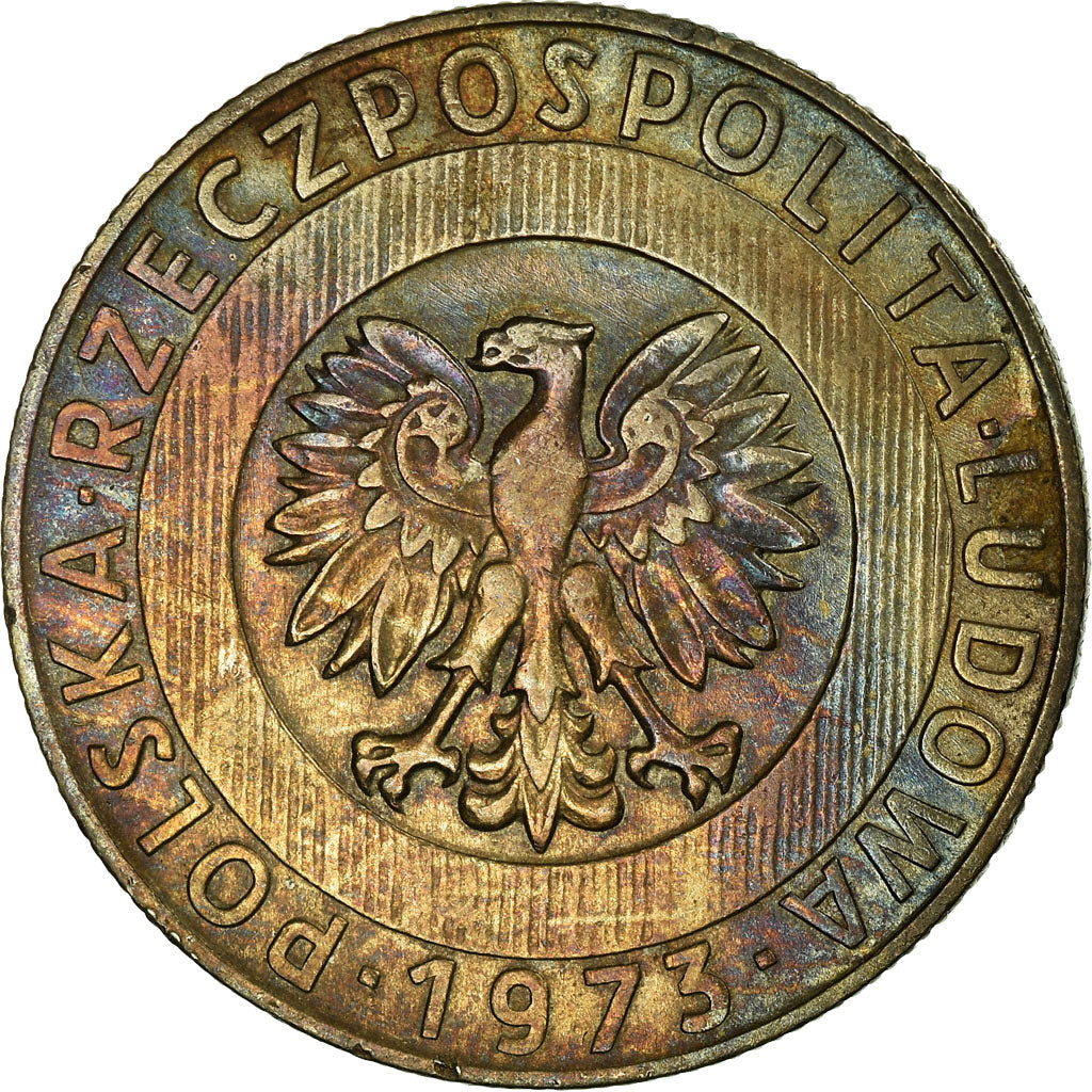 Coin, Poland, 20 Zlotych, 1973, VF(30-35), Copper-nickel, KM:67