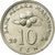 Monnaie, Malaysie, 10 Sen, 2008, TTB, Copper-nickel, KM:51