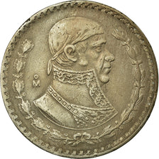 Coin, Mexico, Peso, 1958, Mexico City, VF(30-35), Silver, KM:459
