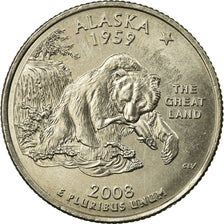 Coin, United States, Quarter, 2008, U.S. Mint, Philadelphia, EF(40-45)