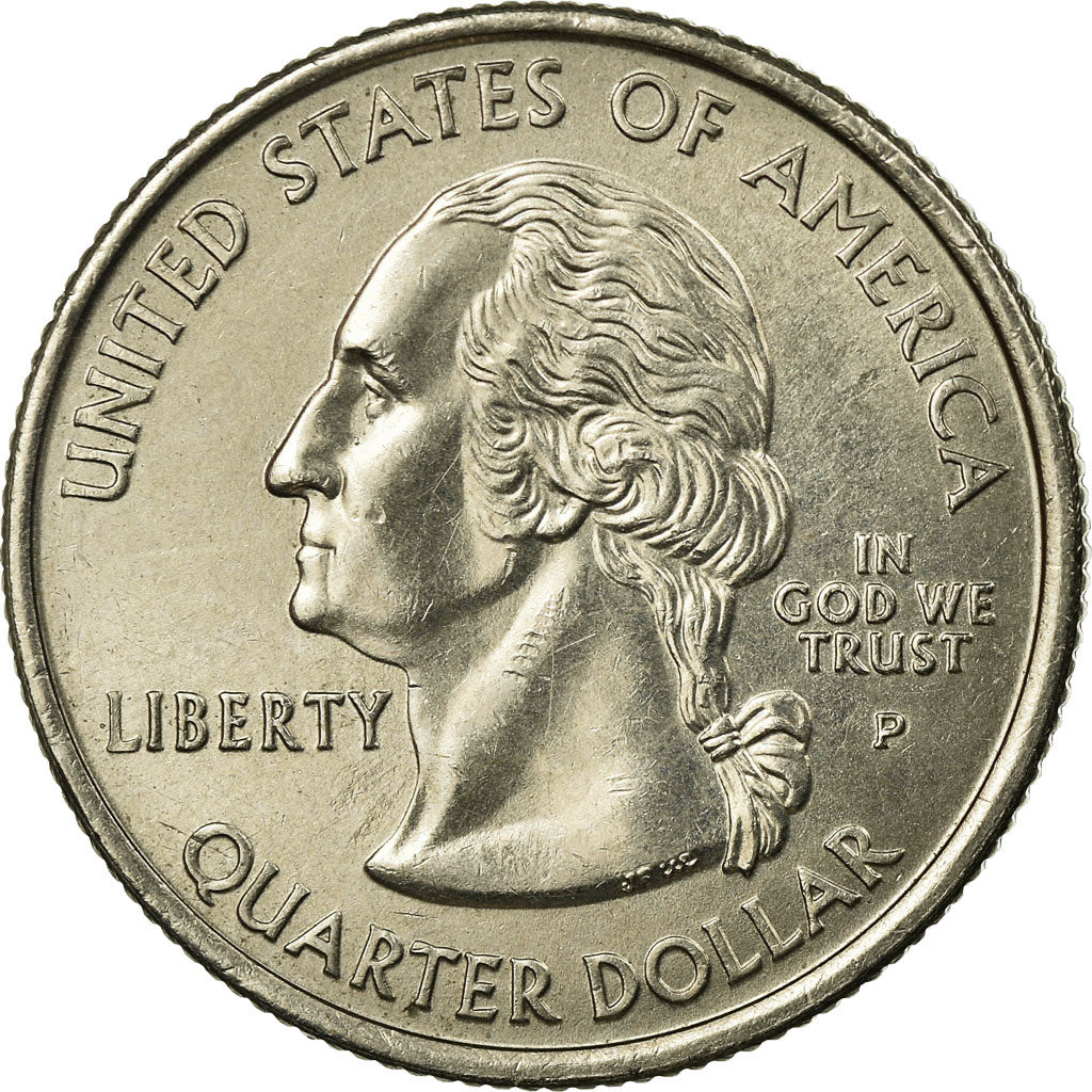 Coin, United States, Quarter, 2008, U.S. Mint, Philadelphia, EF(40-45)