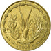 Coin, West African States, 5 Francs, 2003, EF(40-45), Aluminum-Nickel-Bronze
