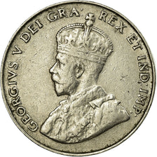 Monnaie, Canada, George V, 5 Cents, 1922, Royal Canadian Mint, Ottawa, TTB