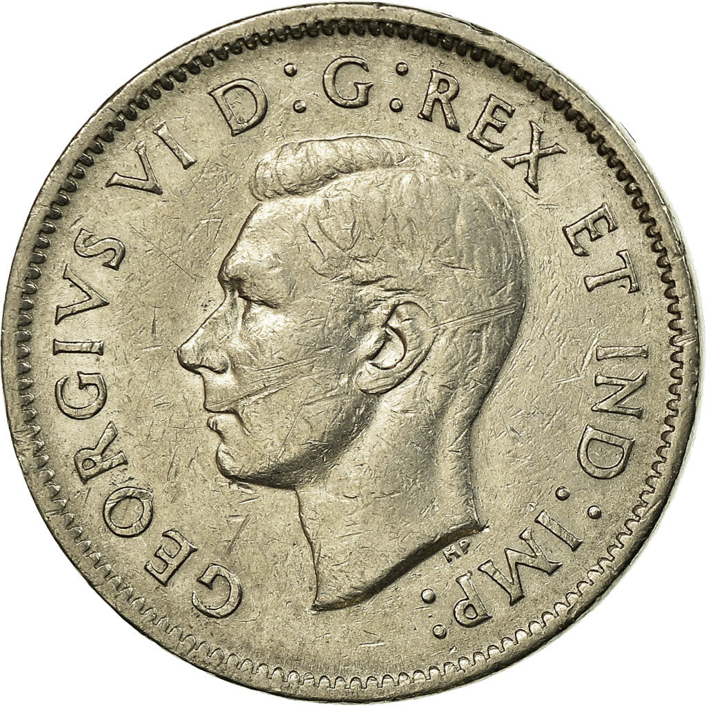 Moneta, Canada, George VI, 5 Cents, 1939, Royal Canadian Mint, Ottawa, BB