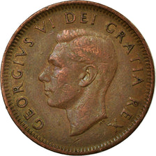 Coin, Canada, George VI, Cent, 1949, Royal Canadian Mint, Ottawa, EF(40-45)