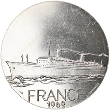 França, Medal, Les Grands Transatlantiques, France, Navegação, C. Gondard