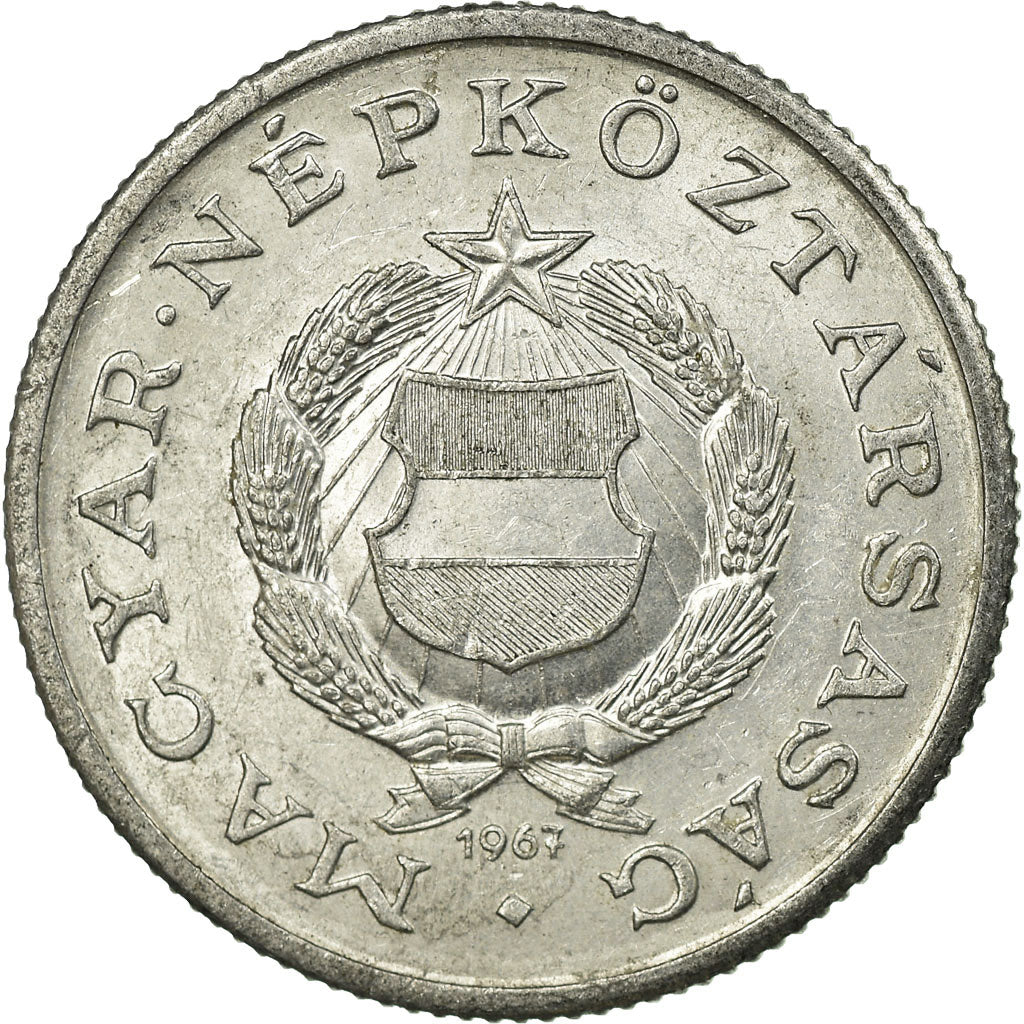 Coin, Hungary, Forint, 1967, EF(40-45), Silver, KM:555a