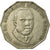 Moneta, Jamaica, Elizabeth II, 50 Cents, 1975, EF(40-45), Miedź-Nikiel, KM:65