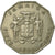 Moneta, Jamaica, Elizabeth II, 50 Cents, 1975, EF(40-45), Miedź-Nikiel, KM:65