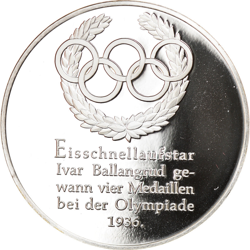 France, Medal, French Fifth Republic, Sports & leisure, FDC, Argent