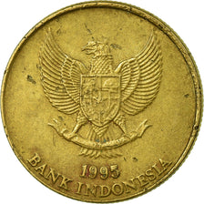 Coin, Indonesia, 50 Rupiah, 1995, EF(40-45), Aluminum-Bronze, KM:52