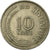 Moneda, Singapur, 10 Cents, 1973, Singapore Mint, MBC, Cobre - níquel, KM:3