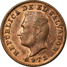 Coin, El Salvador, Centavo, 1972, EF(40-45), Bronze, KM:135.1