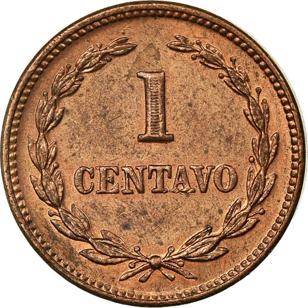 Coin, El Salvador, Centavo, 1972, EF(40-45), Bronze, KM:135.1