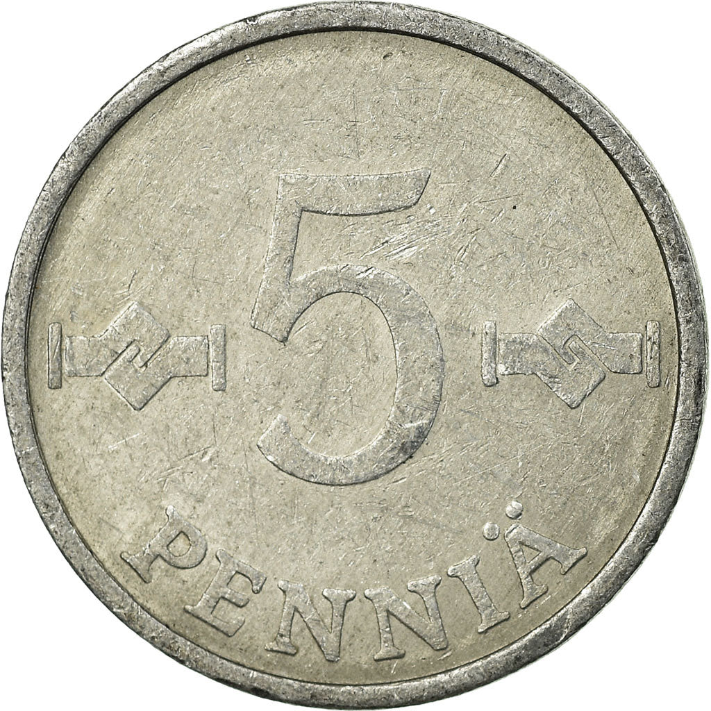 Monnaie, Finlande, 5 Pennia, 1978, TTB, Aluminium, KM:45a
