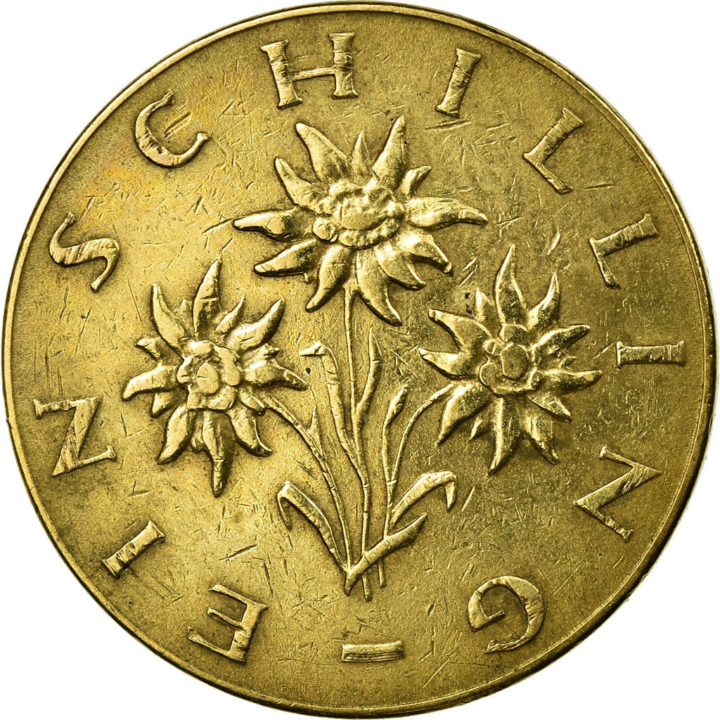 Coin, Austria, Schilling, 1964, EF(40-45), Aluminum-Bronze, KM:2886