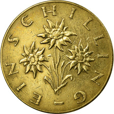 Coin, Austria, Schilling, 1964, EF(40-45), Aluminum-Bronze, KM:2886